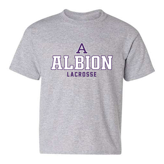 Albion - NCAA Men's Lacrosse : Matthew Compton - Classic Shersey Youth T-Shirt-0