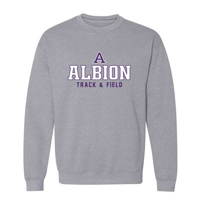 Albion - NCAA Men's Track & Field : Sam VanderWerf - Classic Shersey Crewneck Sweatshirt-0