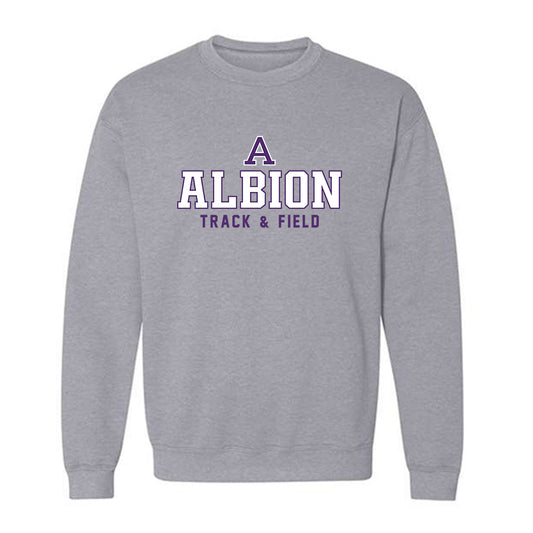Albion - NCAA Men's Track & Field : Sam VanderWerf - Classic Shersey Crewneck Sweatshirt-0
