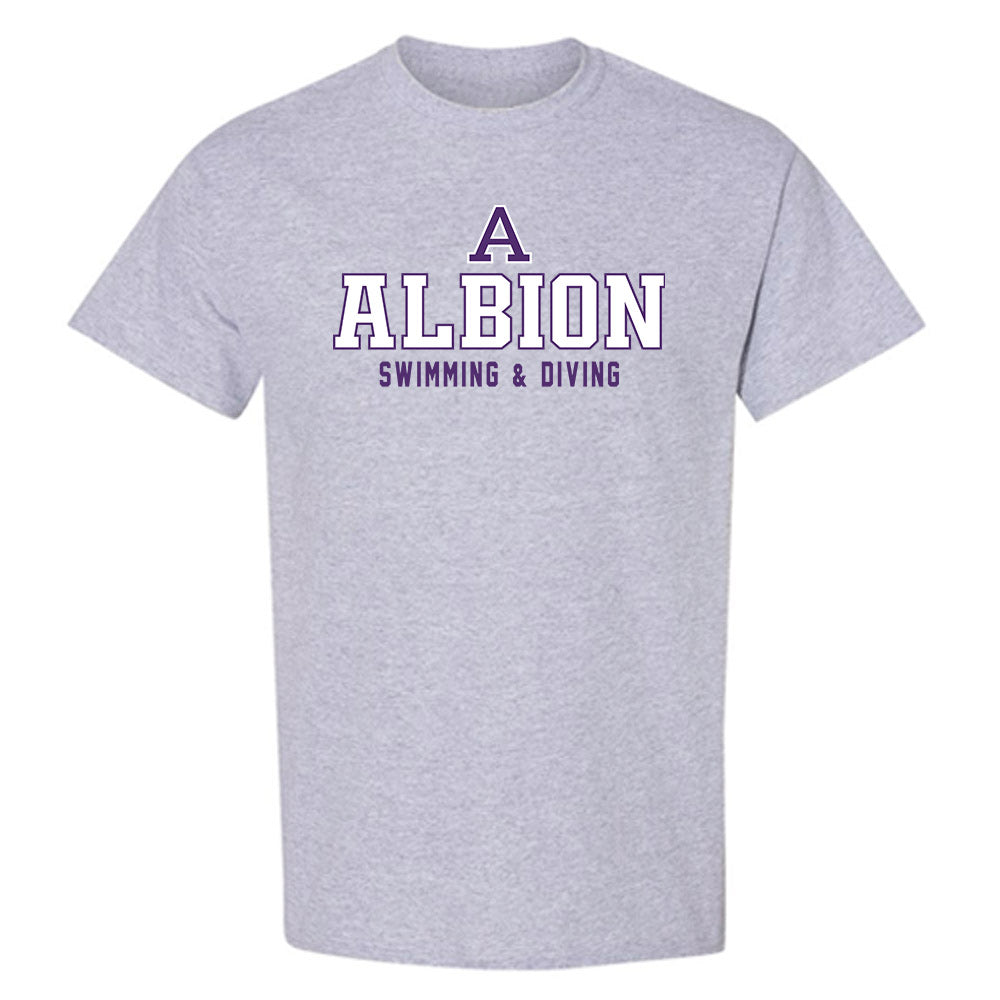 Albion - NCAA Men's Swimming & Diving : Cameron Thompson - Classic Shersey T-Shirt-0