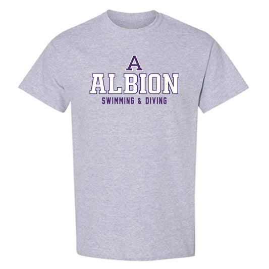 Albion - NCAA Men's Swimming & Diving : Cameron Thompson - Classic Shersey T-Shirt-0
