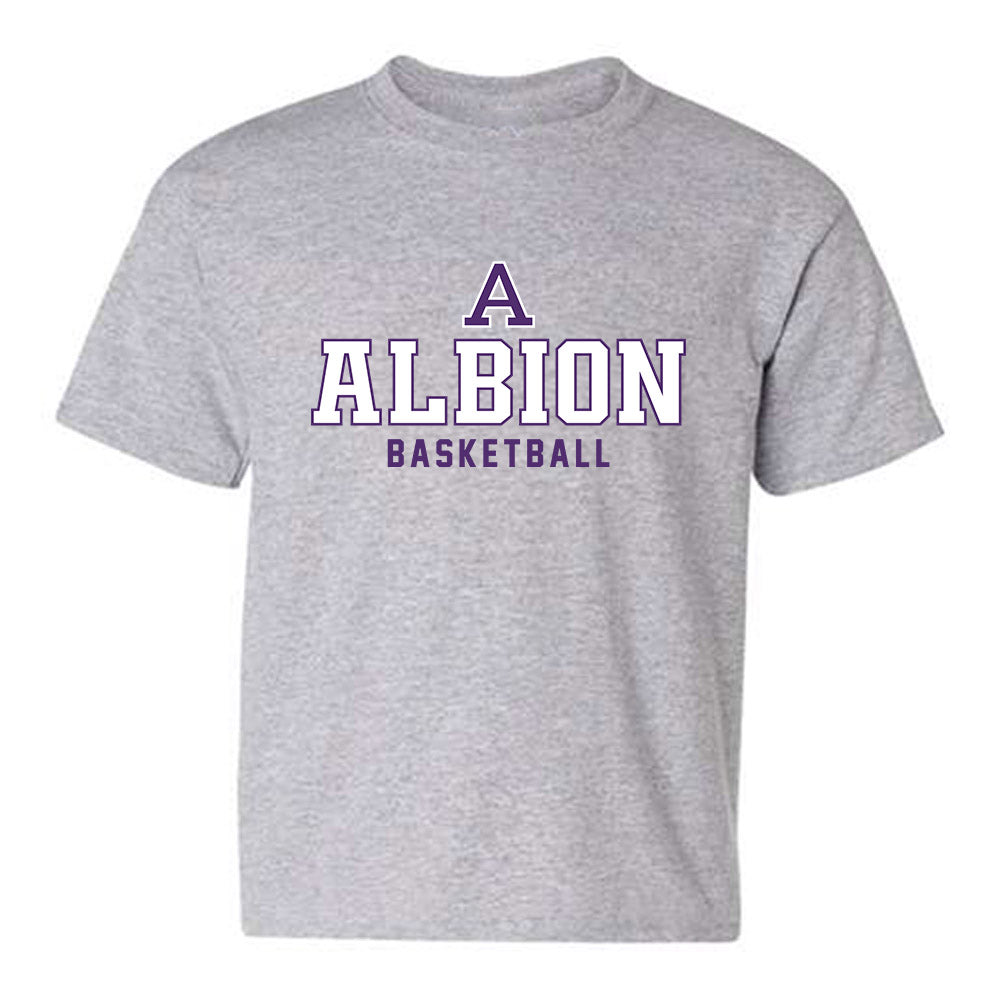 Albion - NCAA Men's Basketball : Dwayne Ray - Classic Shersey Youth T-Shirt-0