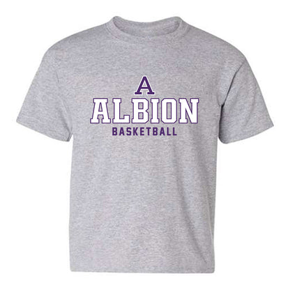 Albion - NCAA Men's Basketball : Dwayne Ray - Classic Shersey Youth T-Shirt-0