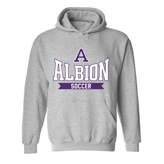 Albion - NCAA Women's Soccer : Maggie Warden - Classic Shersey Hooded Sweatshirt-0