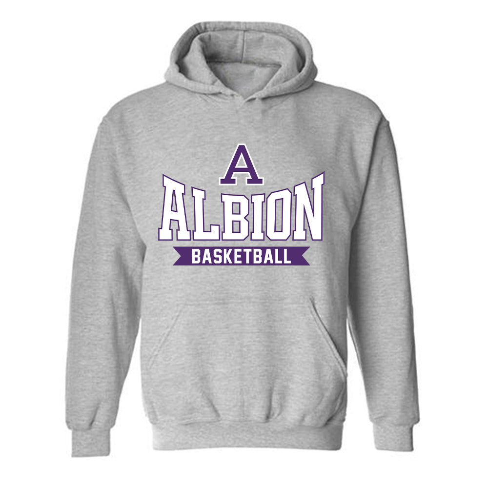 Albion - NCAA Men's Basketball : Dwayne Ray - Classic Shersey Hooded Sweatshirt-0