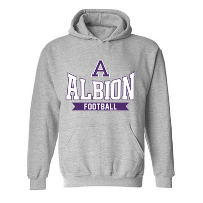 Albion - NCAA Football : Cameron Cropsey - Classic Shersey Hooded Sweatshirt-0