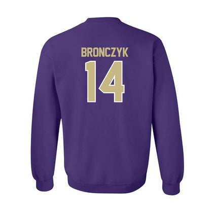 Albion - NCAA Baseball : Tyler Bronczyk - Classic Shersey Crewneck Sweatshirt-1