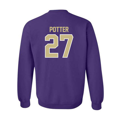 Albion - NCAA Football : Jayden Potter - Classic Shersey Crewneck Sweatshirt-1