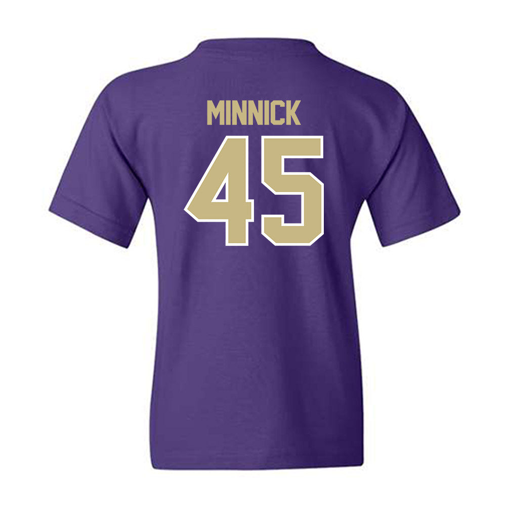 Albion - NCAA Football : Frank Minnick - Classic Shersey Youth T-Shirt-1