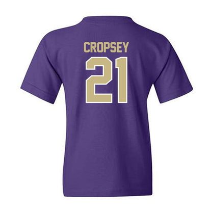 Albion - NCAA Football : Cameron Cropsey - Classic Shersey Youth T-Shirt-1