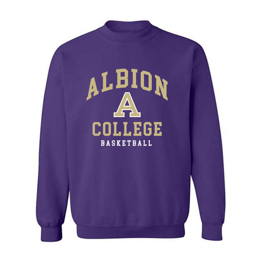Albion - NCAA Men's Basketball : Dwayne Ray - Classic Shersey Crewneck Sweatshirt-0