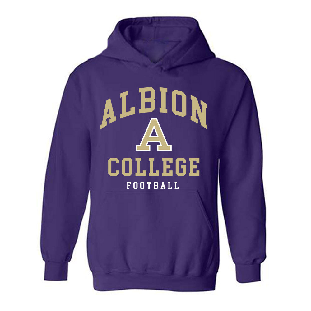 Albion - NCAA Football : Landen Swetz - Classic Shersey Hooded Sweatshirt-0