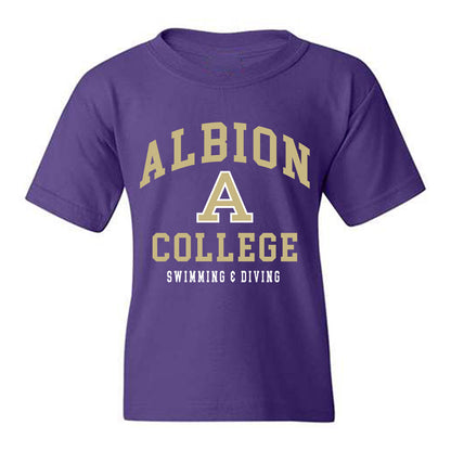 Albion - NCAA Women's Swimming & Diving : Kaitlyn Kreb - Classic Shersey Youth T-Shirt-0