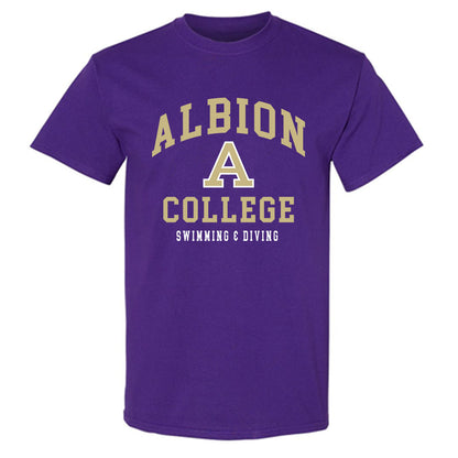 Albion - NCAA Men's Swimming & Diving : Will Pentland - Classic Shersey T-Shirt-0