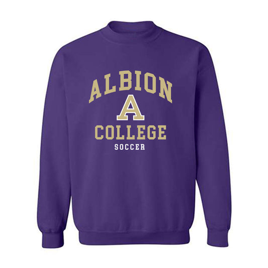 Albion - NCAA Women's Soccer : Maggie Warden - Classic Shersey Crewneck Sweatshirt-0