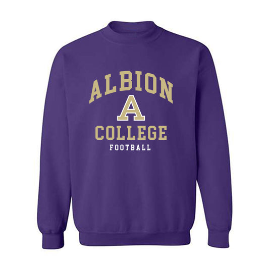 Albion - NCAA Football : Braden Fracassi - Classic Shersey Crewneck Sweatshirt-0