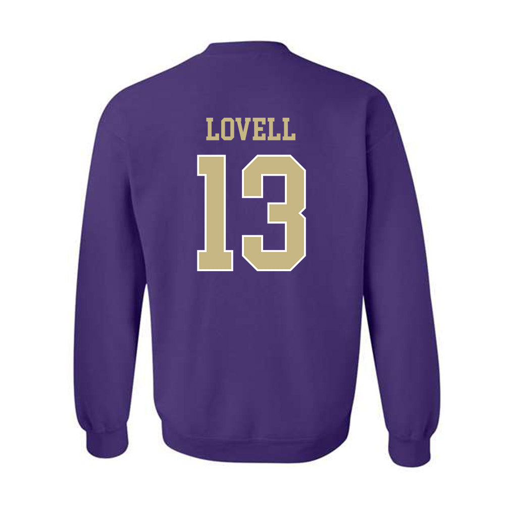 Albion - NCAA Football : George Lovell - Classic Fashion Shersey Crewneck Sweatshirt-1