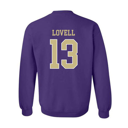 Albion - NCAA Football : George Lovell - Classic Fashion Shersey Crewneck Sweatshirt-1
