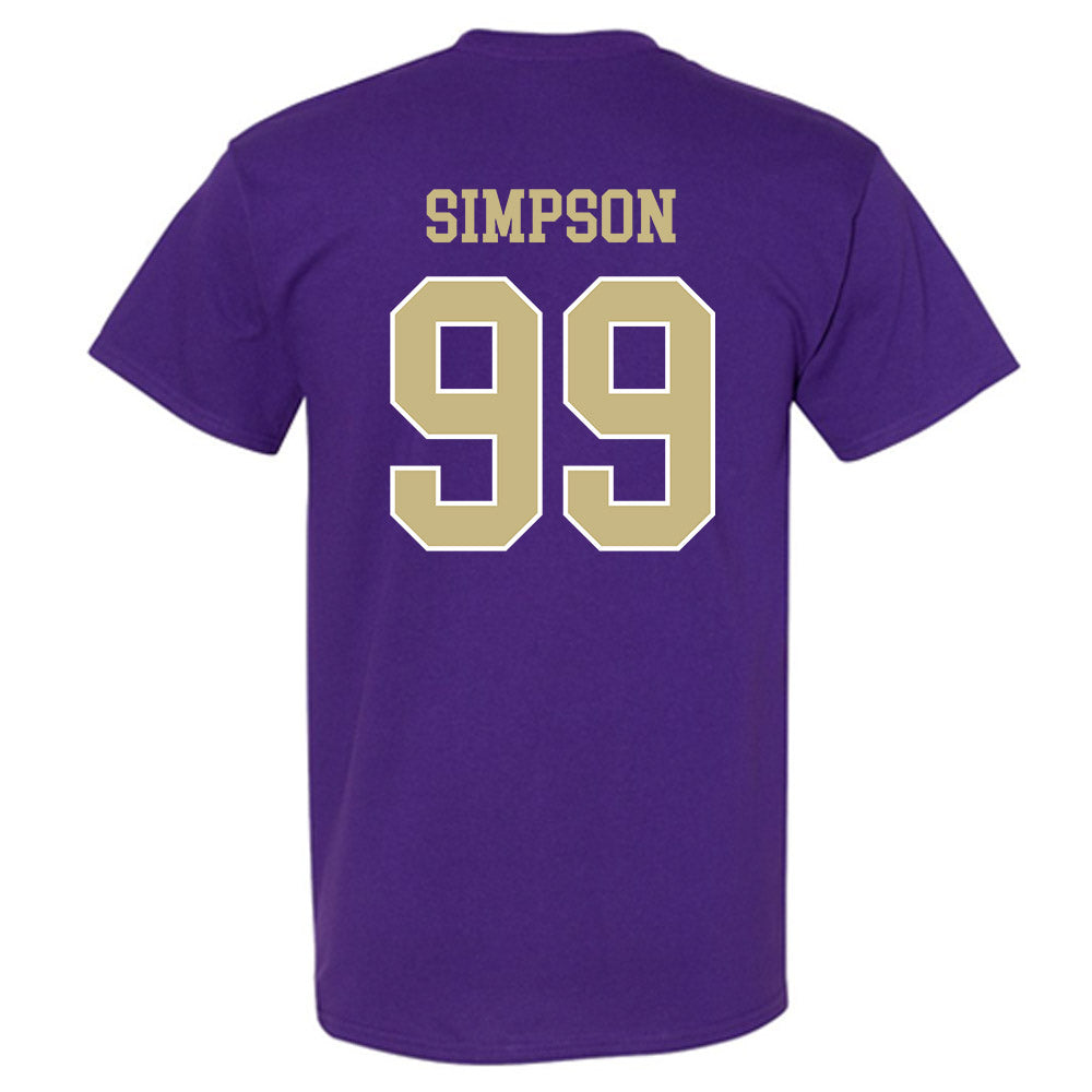 Albion - NCAA Football : Tayshaun Simpson - Classic Fashion Shersey T-Shirt-1