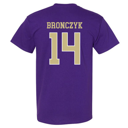 Albion - NCAA Baseball : Tyler Bronczyk - Classic Fashion Shersey T-Shirt-1