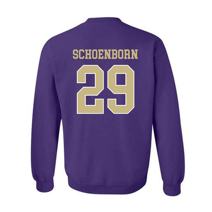 Albion - NCAA Softball : Sydney Schoenborn - Classic Fashion Shersey Crewneck Sweatshirt-1