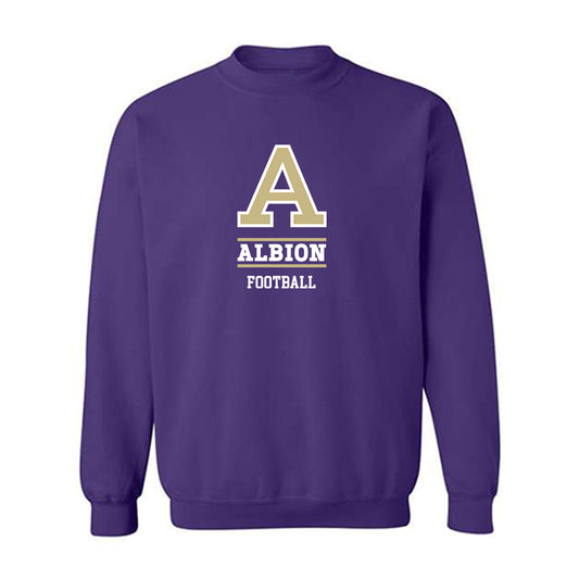 Albion - NCAA Football : Dorian Armstrong - Classic Fashion Shersey Crewneck Sweatshirt-0