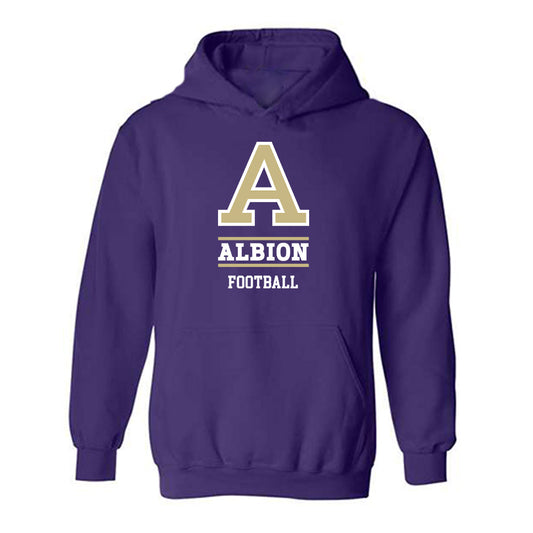 Albion - NCAA Football : Ali Murray - Classic Fashion Shersey Hooded Sweatshirt-0