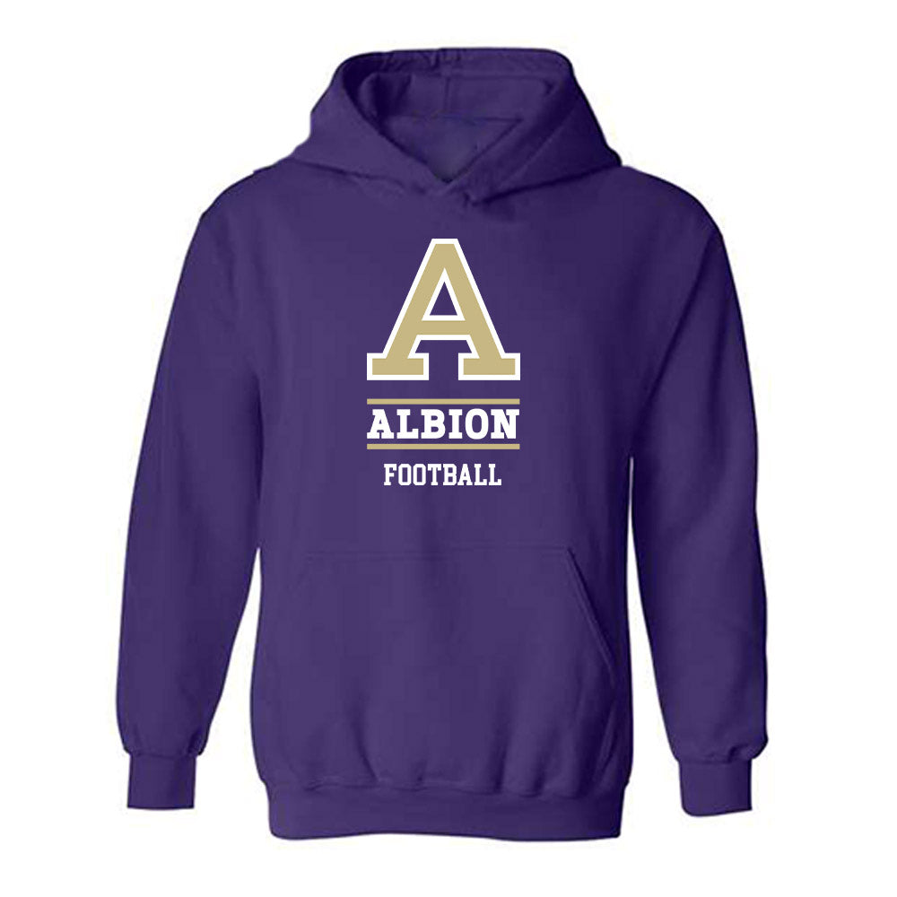 Albion - NCAA Football : Dorian Armstrong - Classic Fashion Shersey Hooded Sweatshirt-0