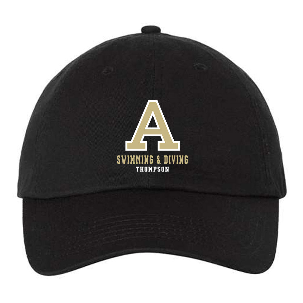 Albion - NCAA Men's Swimming & Diving : Cameron Thompson - Dad Hat-0