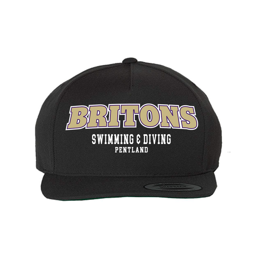 Albion - NCAA Men's Swimming & Diving : Will Pentland - Snapback Hat-0