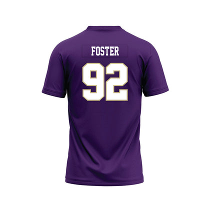 Albion - NCAA Football : Jayvon Foster - Purple Football Jersey-1