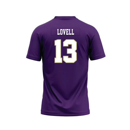 Albion - NCAA Football : George Lovell - Purple Football Jersey-1