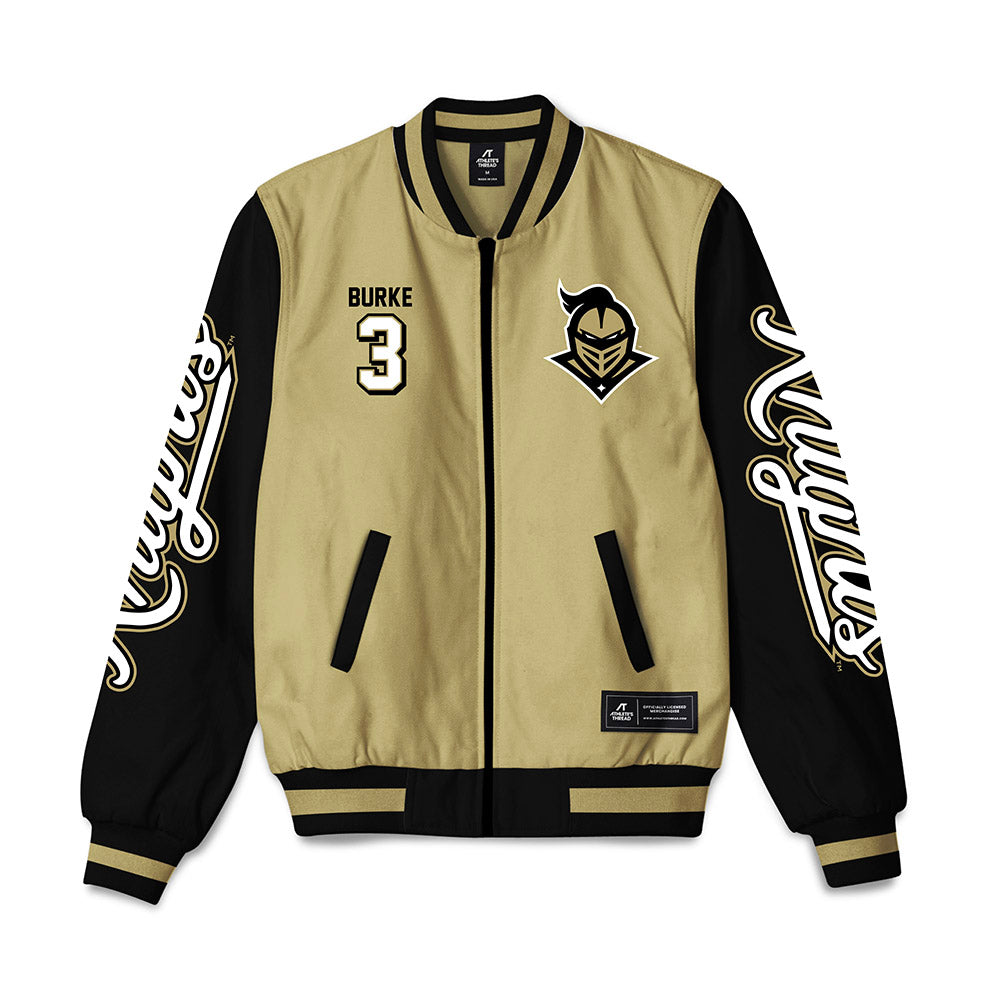 Central Florida - NCAA Football : Marcus Burke - Bomber Jacket-0
