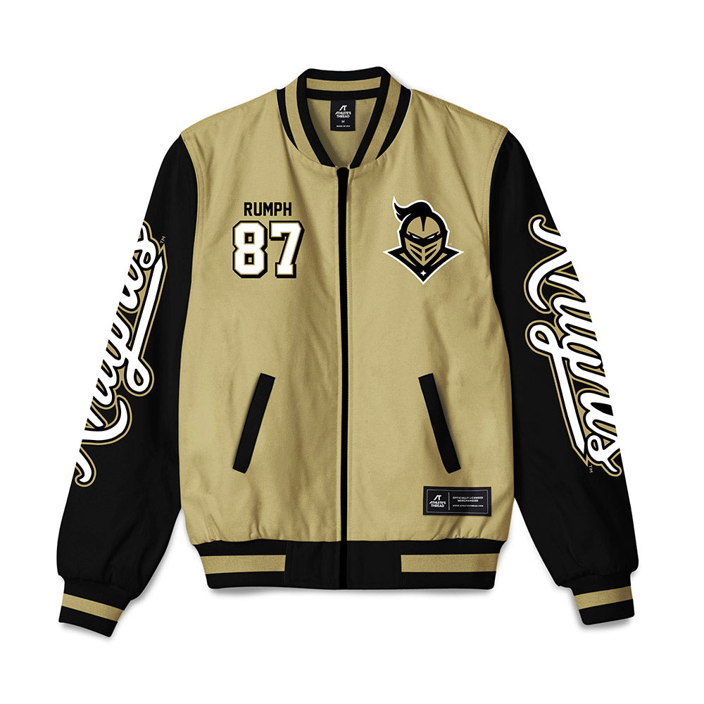 Central Florida - NCAA Football : Andrew Rumph - Bomber Jacket-0