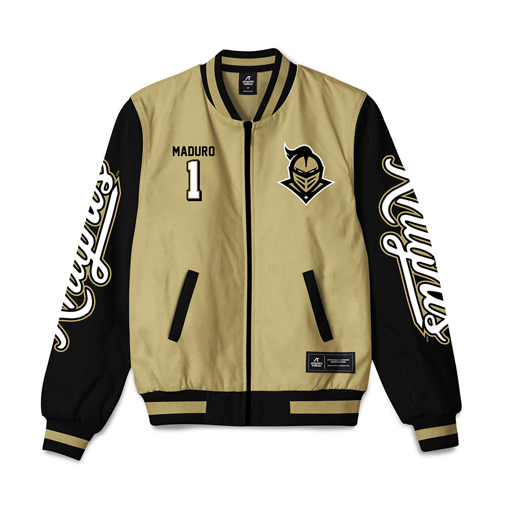 Central Florida - NCAA Baseball : Kendrey Maduro - Bomber Jacket-0