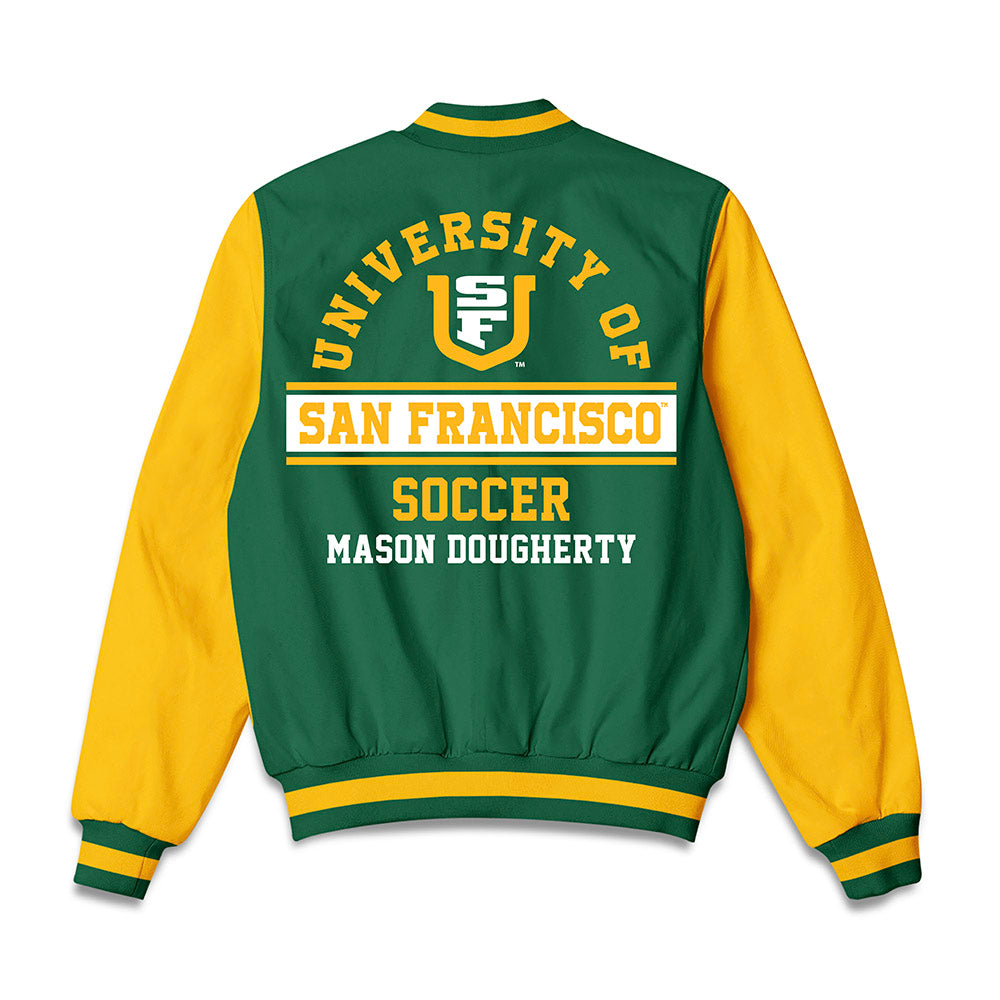  - NCAA Men's Soccer : Mason Dougherty - Bomber Jacket-1