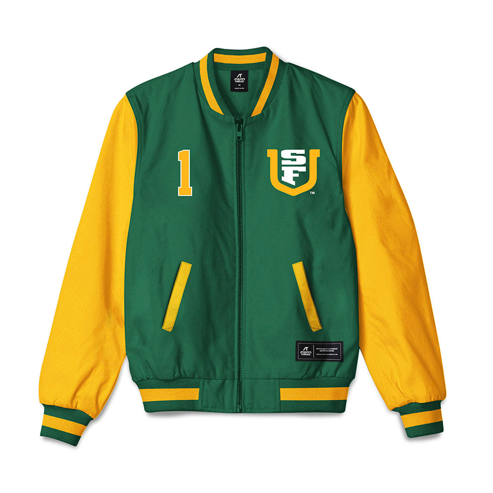 USFCA - NCAA Men's Soccer : Lucas Jones - Bomber Jacket-0