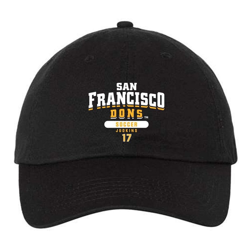 USFCA - NCAA Men's Soccer : Jaggar Judkins - Dad Hat-0
