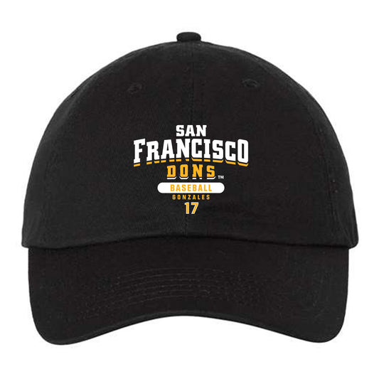 USFCA - NCAA Baseball : Thomas Gonzales - Dad Hat-0