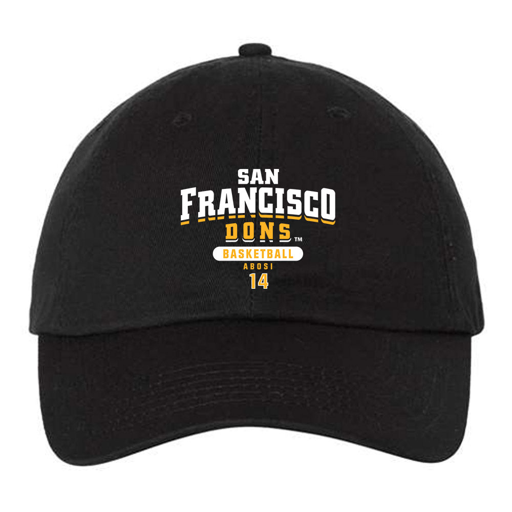 USFCA - NCAA Men's Basketball : Ben Abosi - Dad Hat-0