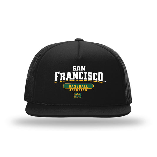 USFCA - NCAA Baseball : Garrett Johnston - Foamie Trucker Cap-0