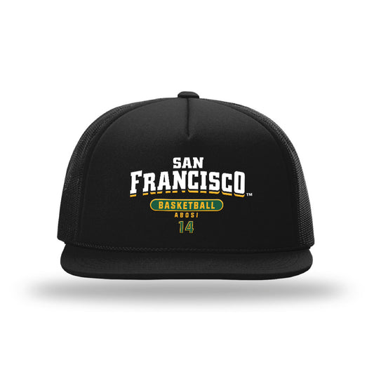 USFCA - NCAA Men's Basketball : Ben Abosi - Foamie Trucker Cap-0