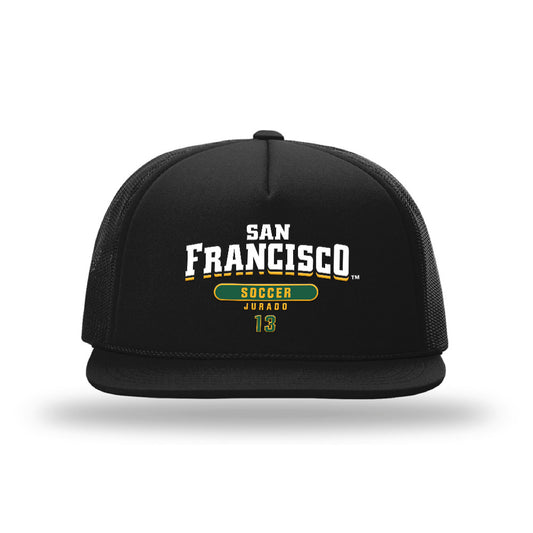 USFCA - NCAA Women's Soccer : Alyssa Jurado - Foamie Trucker Cap-0