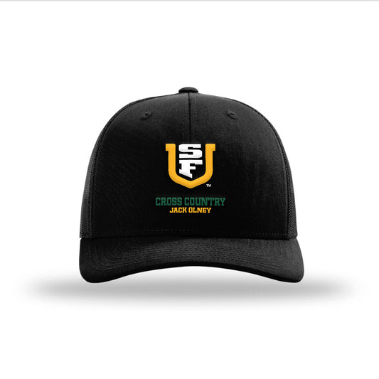 USFCA - NCAA Men's Cross Country : Jack Olney - Snapback Trucker Hat-0