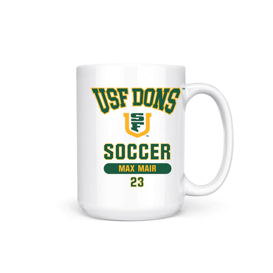  - NCAA Men's Soccer : Max Mair - Coffee Mug-0