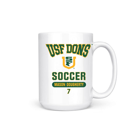  - NCAA Men's Soccer : Mason Dougherty - Coffee Mug-0