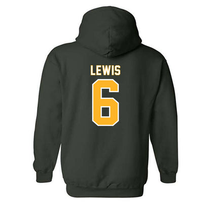 USFCA - NCAA Baseball : Jared Lewis - Classic Shersey Hooded Sweatshirt-1