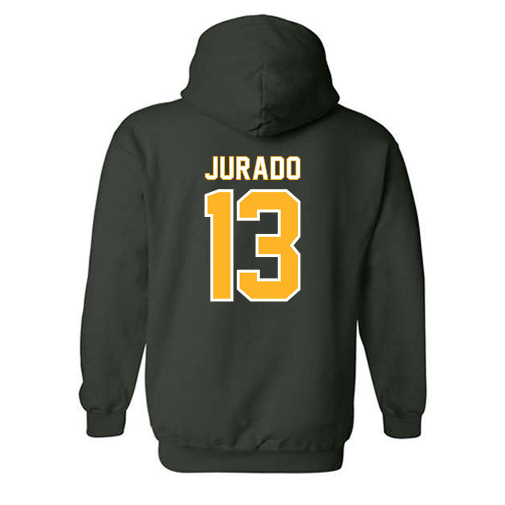 USFCA - NCAA Women's Soccer : Alyssa Jurado - Classic Shersey Hooded Sweatshirt-1