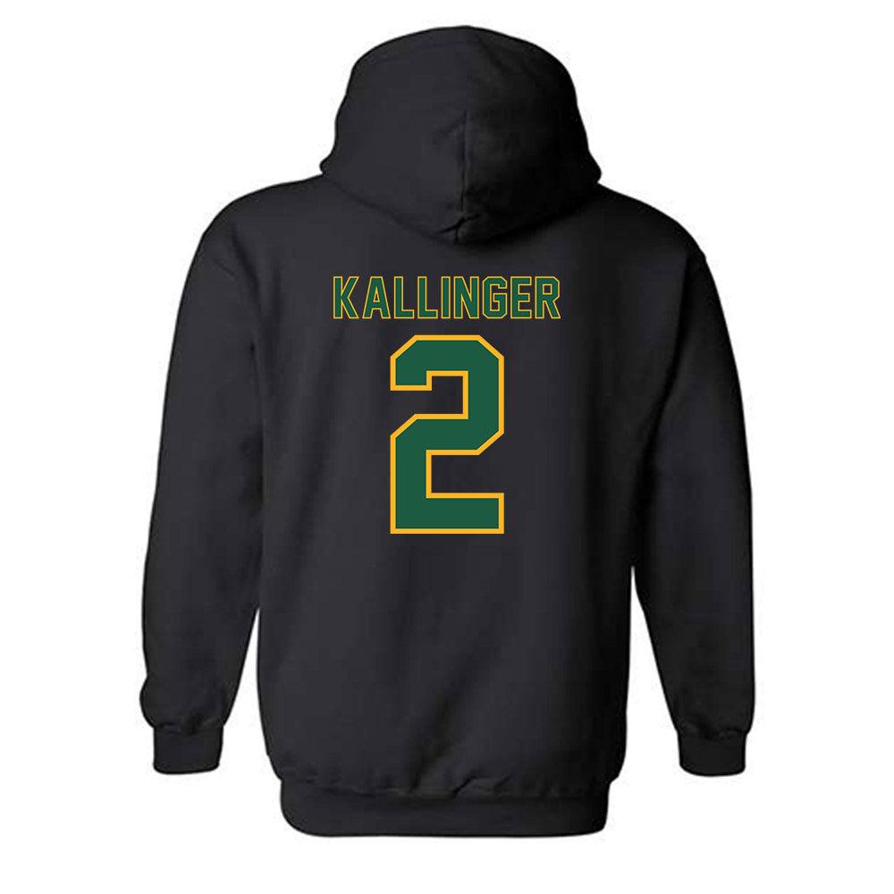USFCA - NCAA Baseball : Myles Kallinger - Classic Shersey Hooded Sweatshirt-1