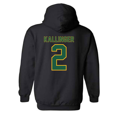 USFCA - NCAA Baseball : Myles Kallinger - Classic Shersey Hooded Sweatshirt-1